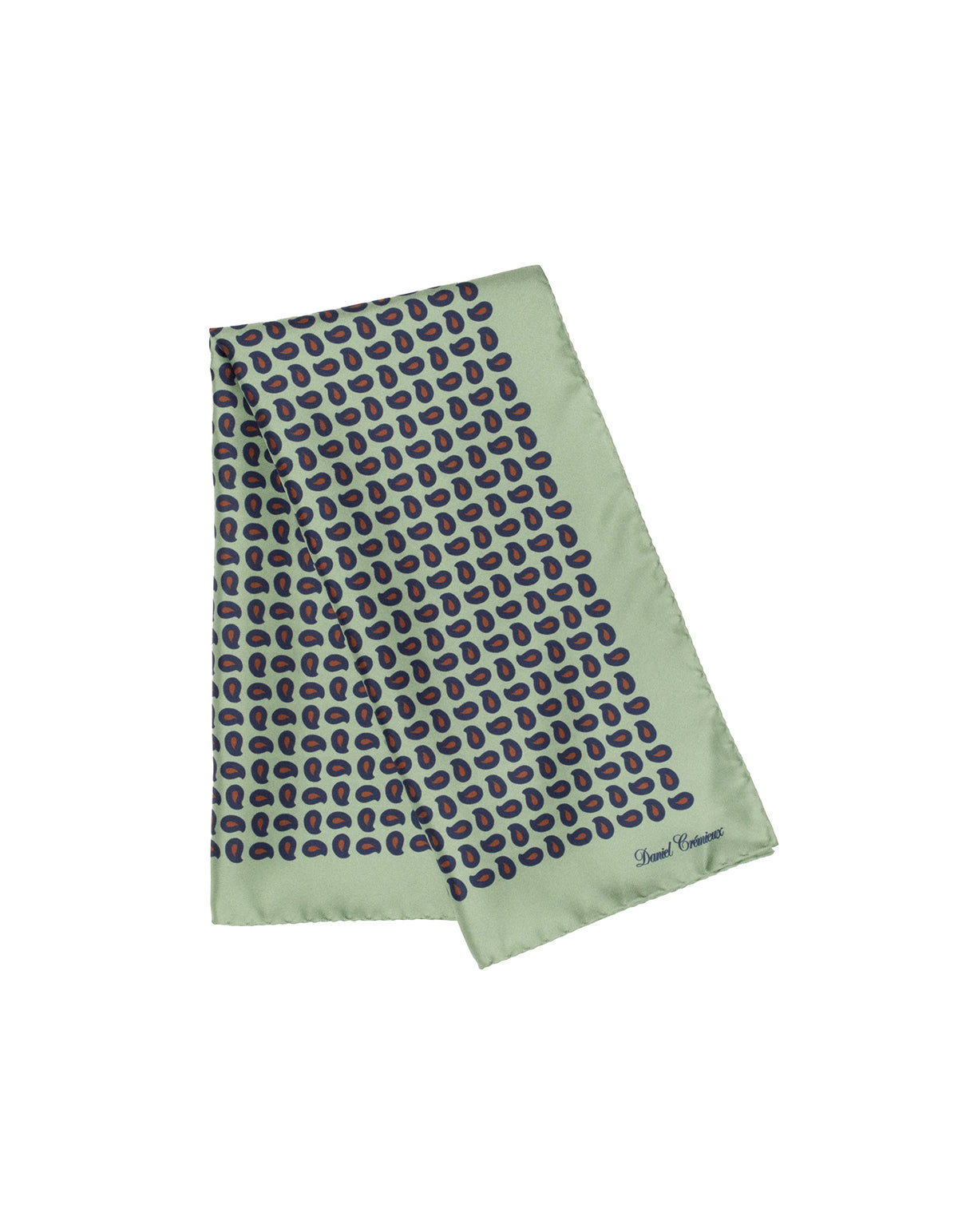 Silk Mini Paisley Bandana
