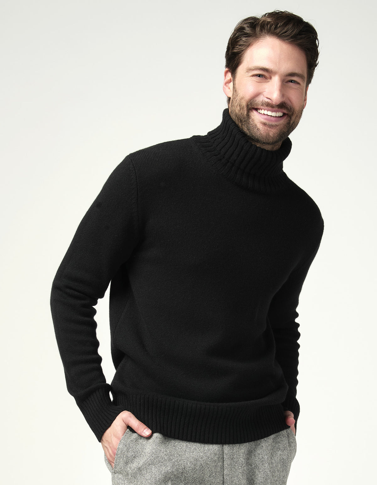 Cashmere Turtle Neck Sweater
