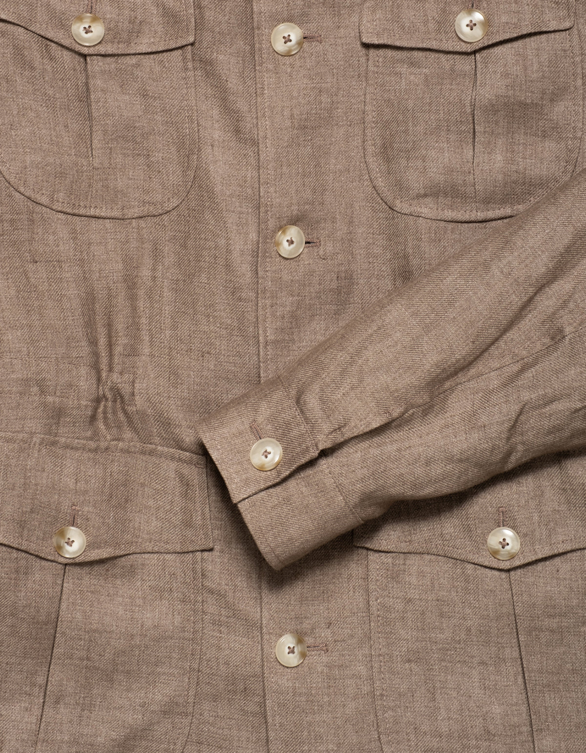 Linen Safari Jacket