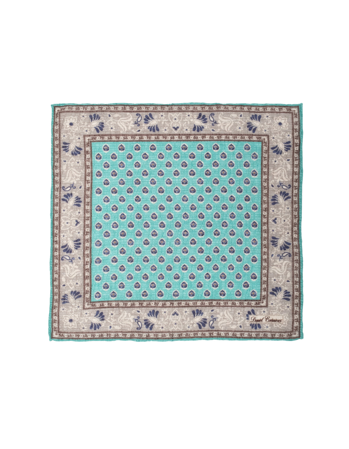Seersucker Provençal Pocket Square