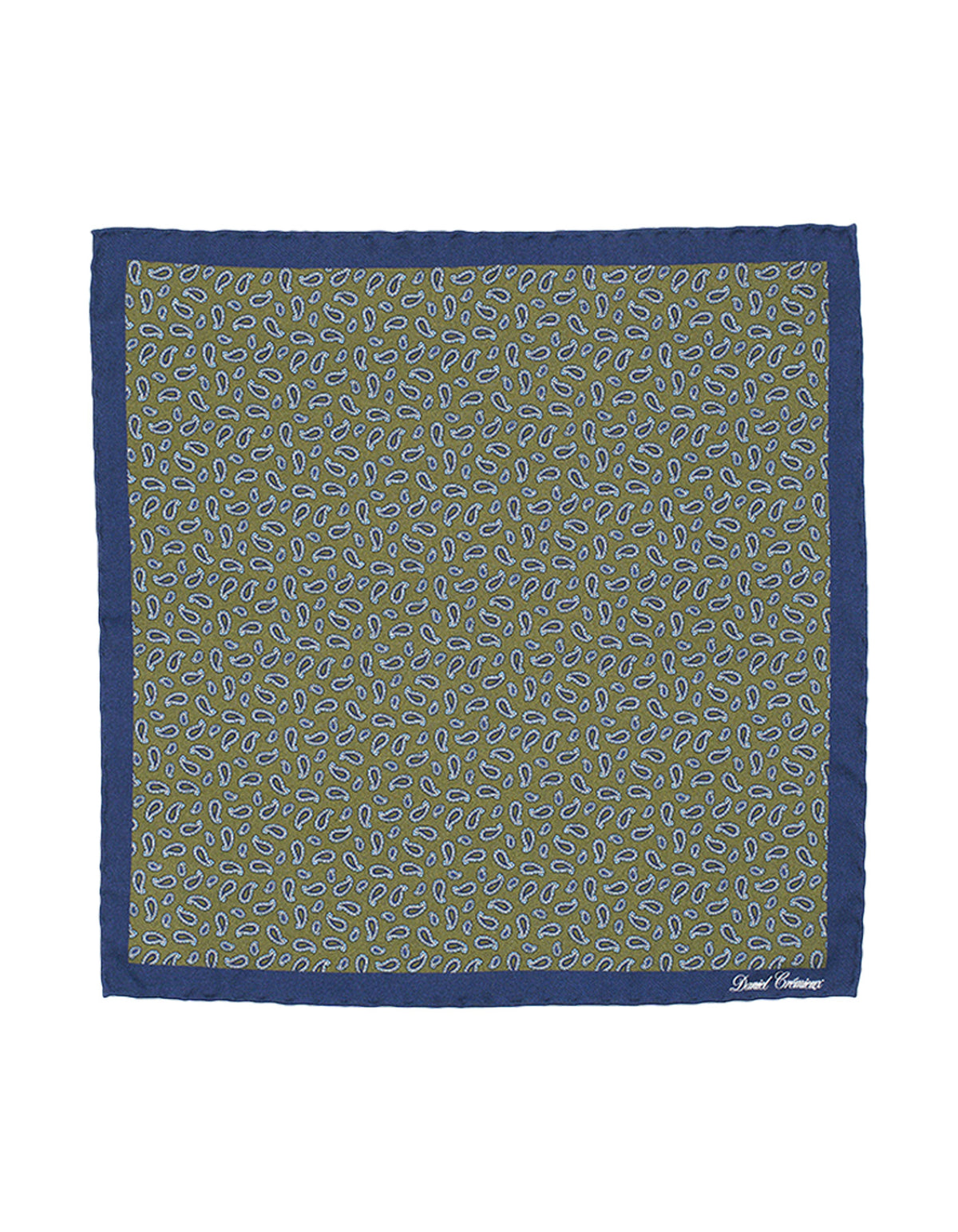 Mini Paisley Pocket Square