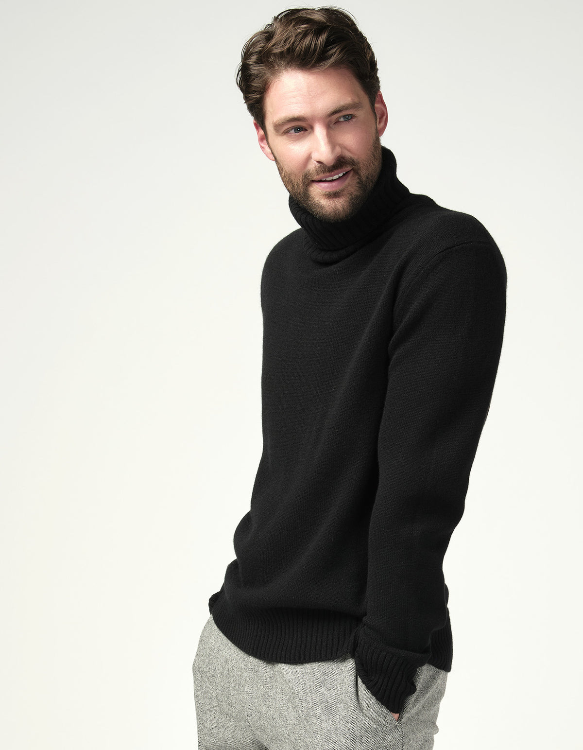 Cashmere Turtle Neck Sweater